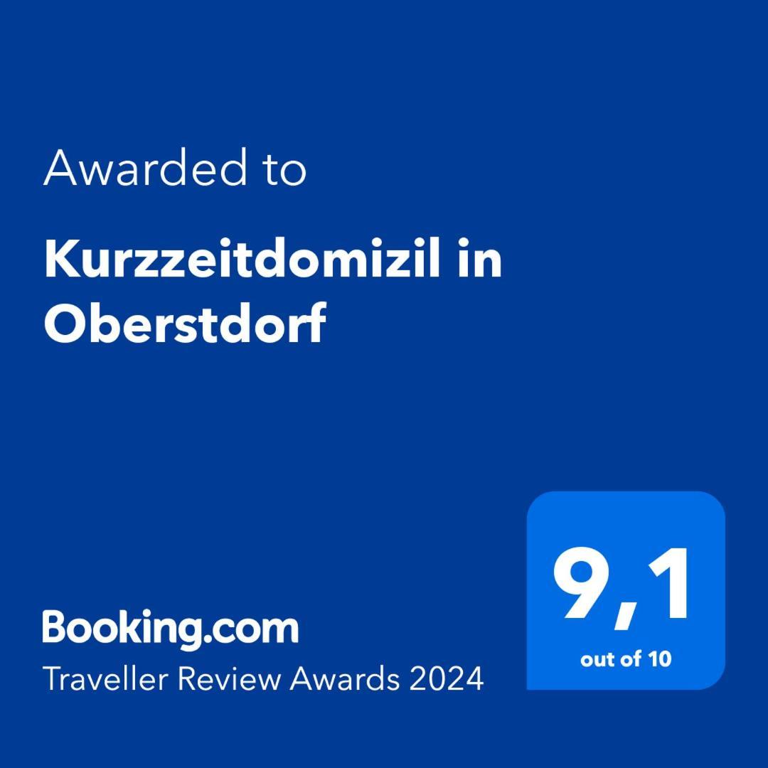 Appartamento Kurzzeitdomizil In Oberstdorf Esterno foto